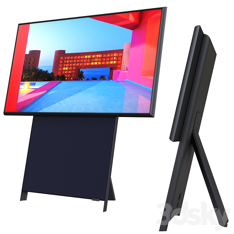Samsung The Sero TV 2020 3D Model