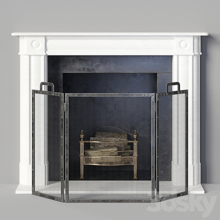 Fireplace 3D Model