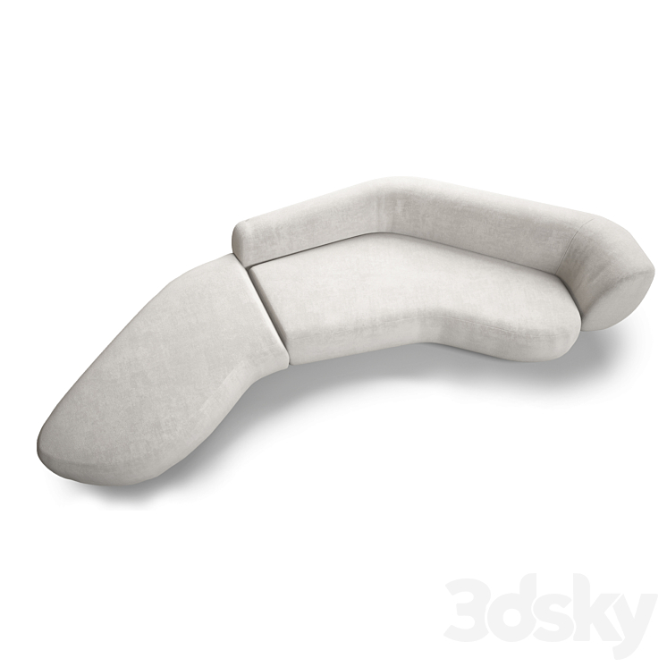 REPOSE SOFA STUDIOTWENTYSEVEN 3D Model