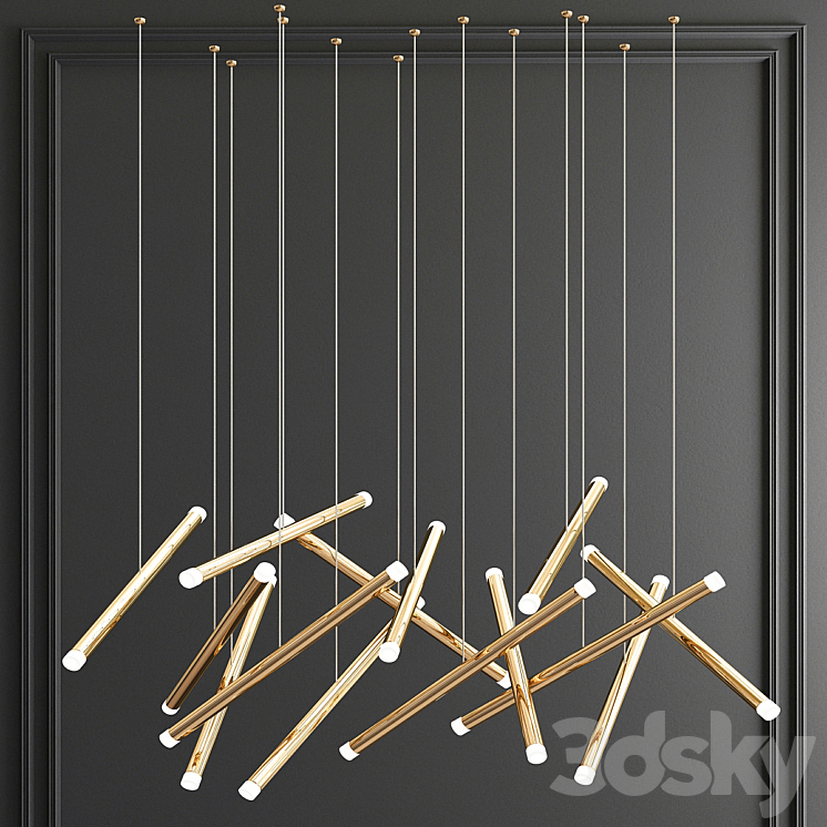 Four Exclusive Chandelier Collection_69 3D Model