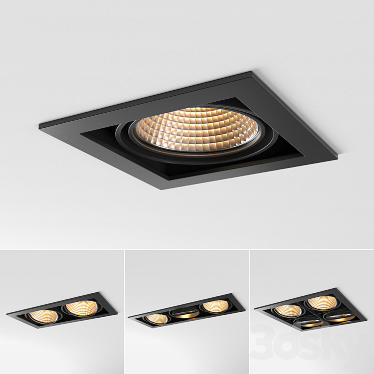 Modular Lighting Mini Multiple 3D Model