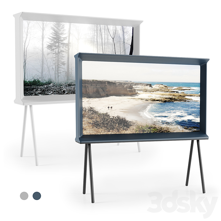 Samsung Serif TV / Samsung Serif 3D Model