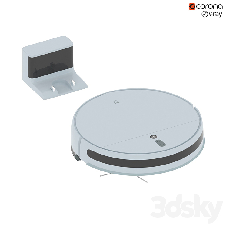Xiaomi Vacuum Cleaner 1C Robot Vacuum Cleaner 3D Model