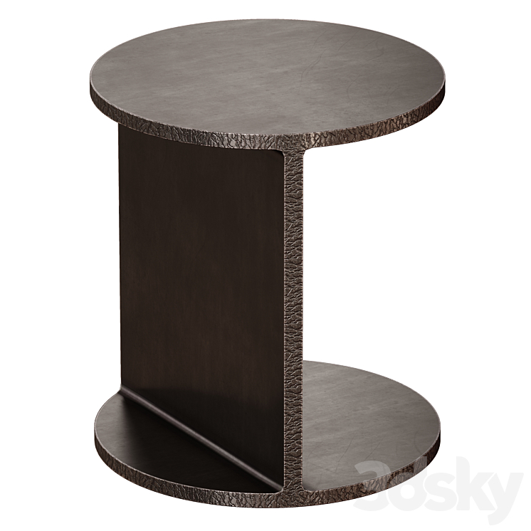 Jackie Iron End Table (Crate and Barrel) 3DS Max - thumbnail 2