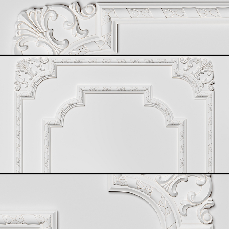 Fabello Decor 3010C - Decorative plaster - 3D model