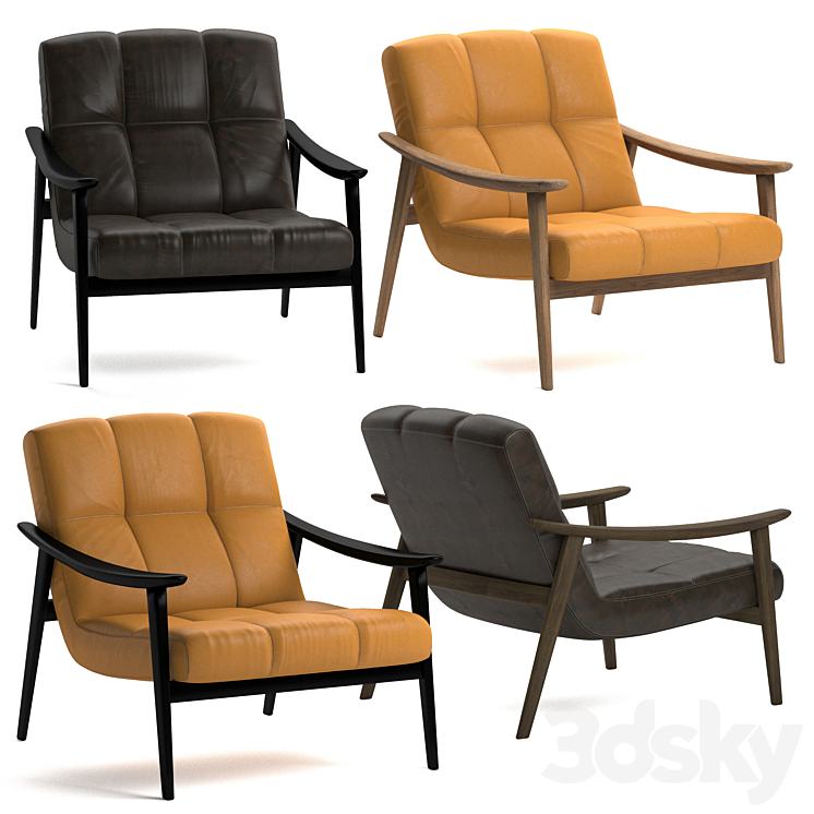 Minotti fynn 3D Model