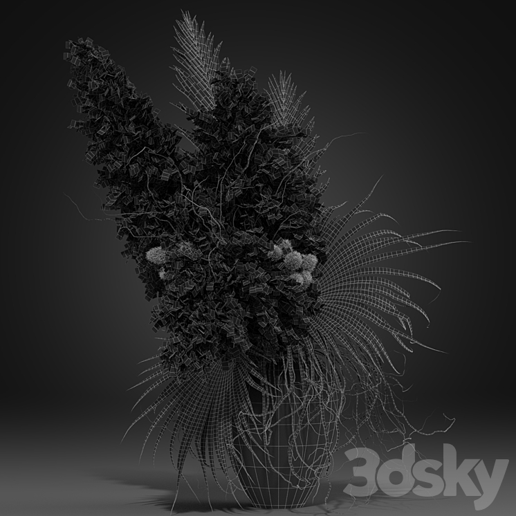 Bouquet 01 3D Model