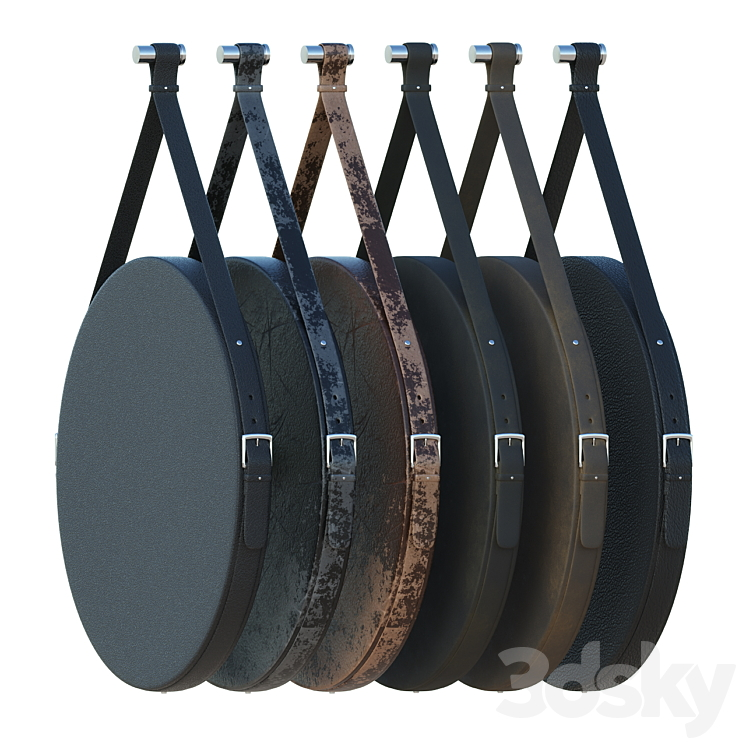 Round mirror 3D Model