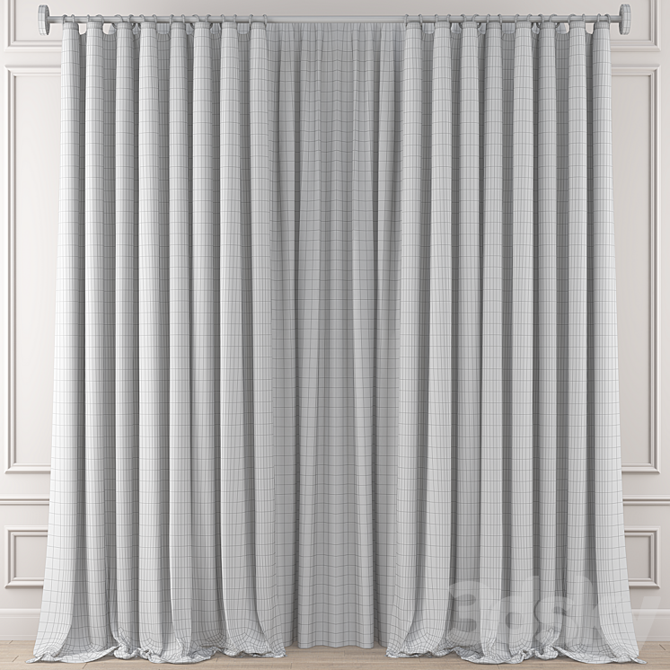 Curtains Premium PRO №39 3D Model