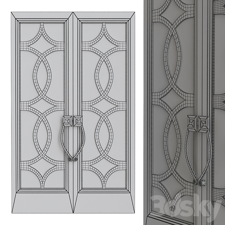 ?ontemporary interior doors ?75 3D Model