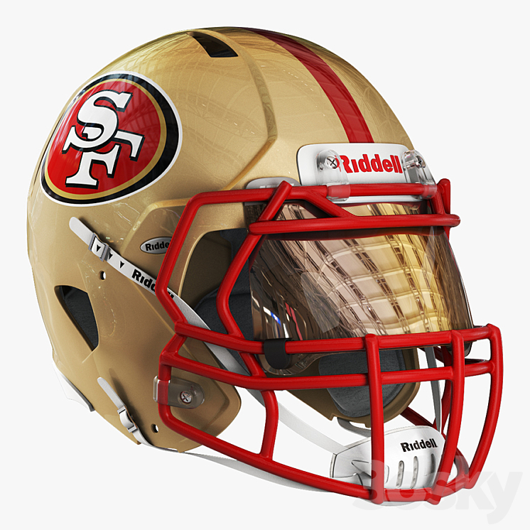 49ers riddell speed hotsell helmet