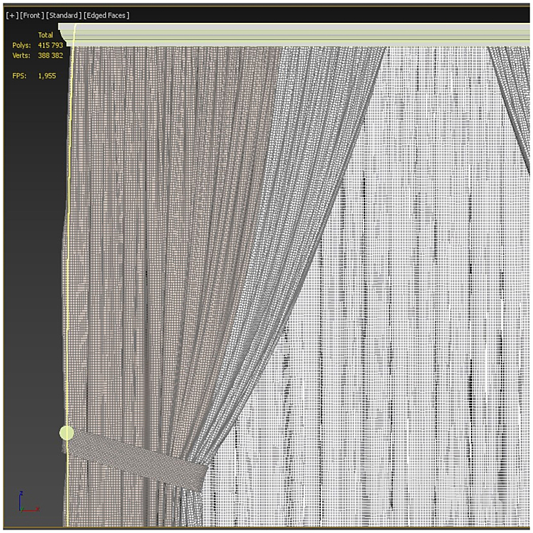 Curtain 28 3D Model