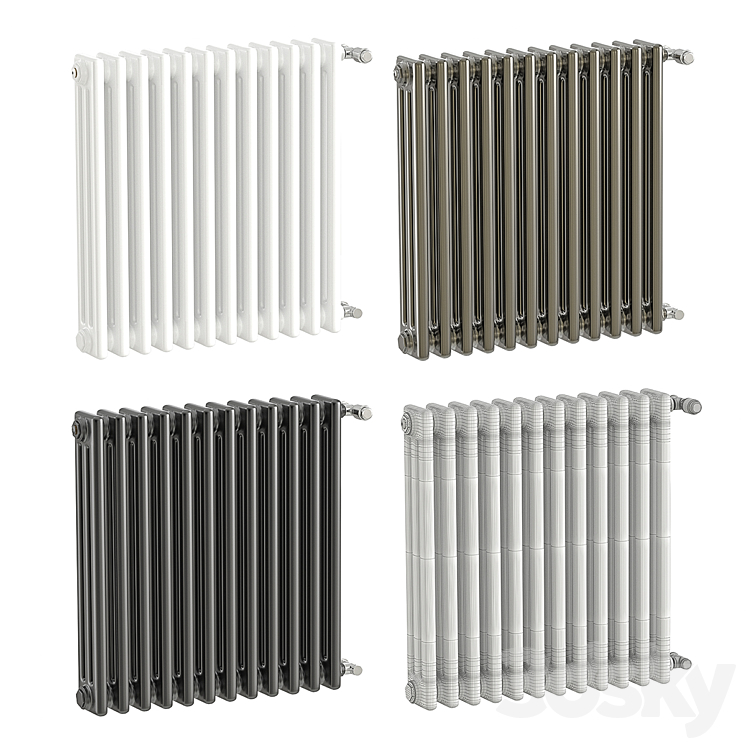 Radiator Zehnder Charleston 3D Model