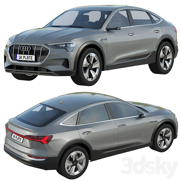 Audi e ‑ tron Sportback 3D Model