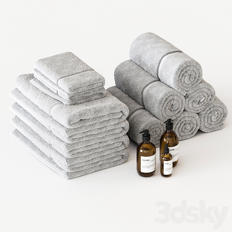 Towels_04 3D Model