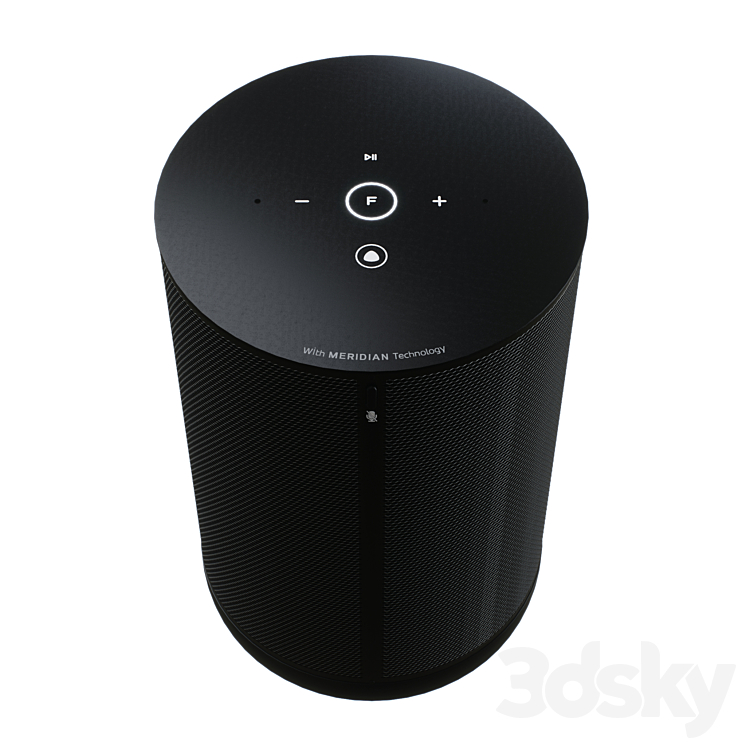 LG XBOOM AI ThinQ - WK7Y - Audio tech - 3D model