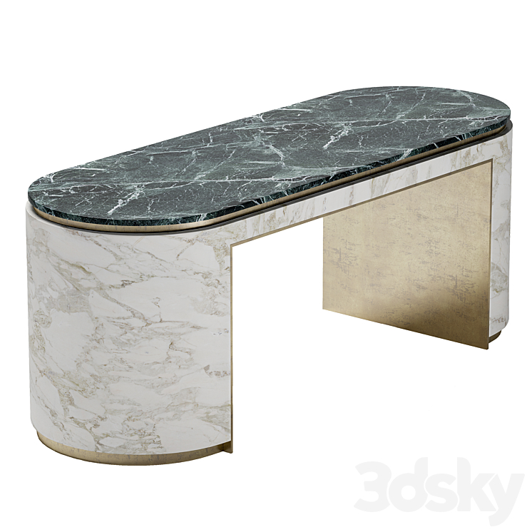 bar stools with oval table 3D Model Free