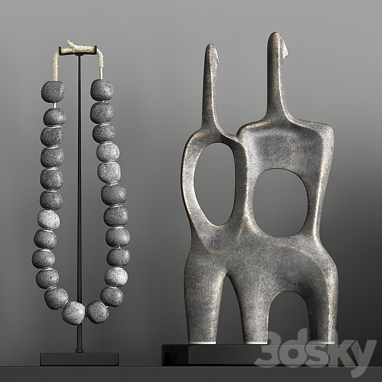 Decorative Set FR10 3D Model