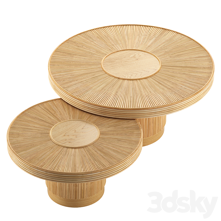 Khai Tables by La Redoute AM.PM 3D Model