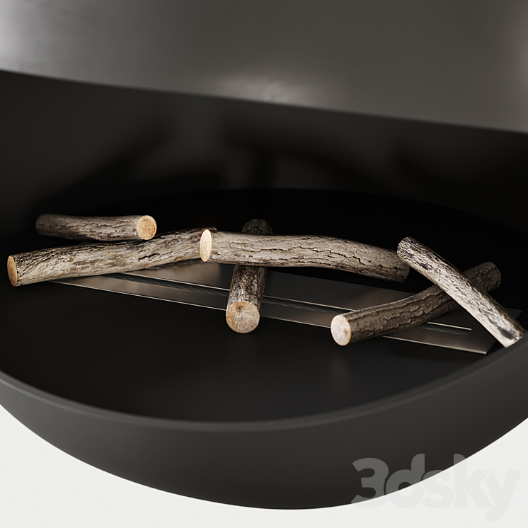 Good fire sphere 800 3D Model