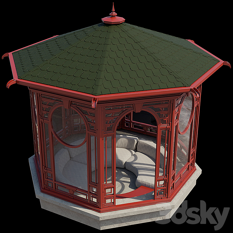 Alcove 3D Model