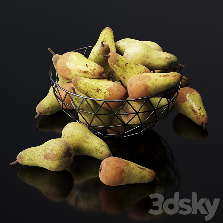 Pears 3D Model