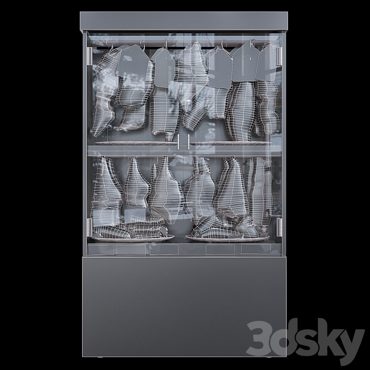 Meat store 3D Model