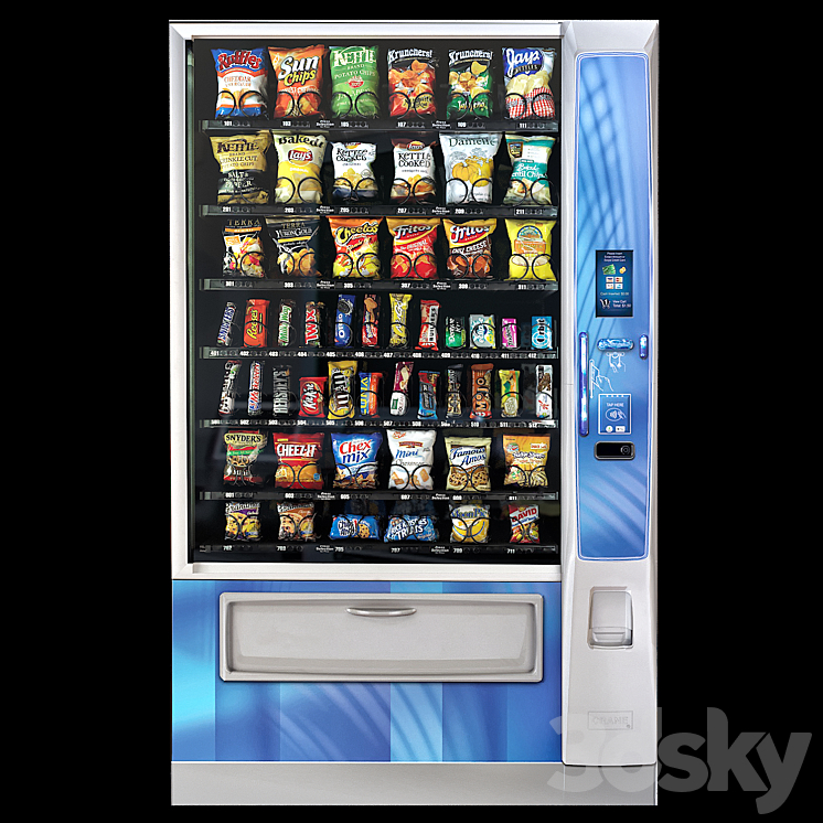 Vending machine 3D Model