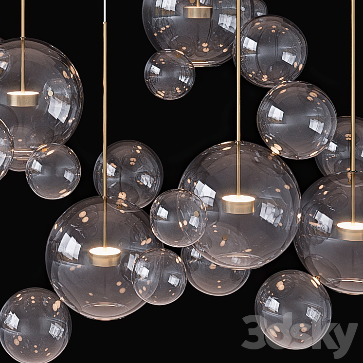Giopato & Coombes Bolle Gold 34 3D Model