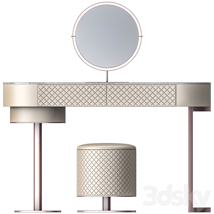 Dressing table  05 3DS Max - thumbnail 2