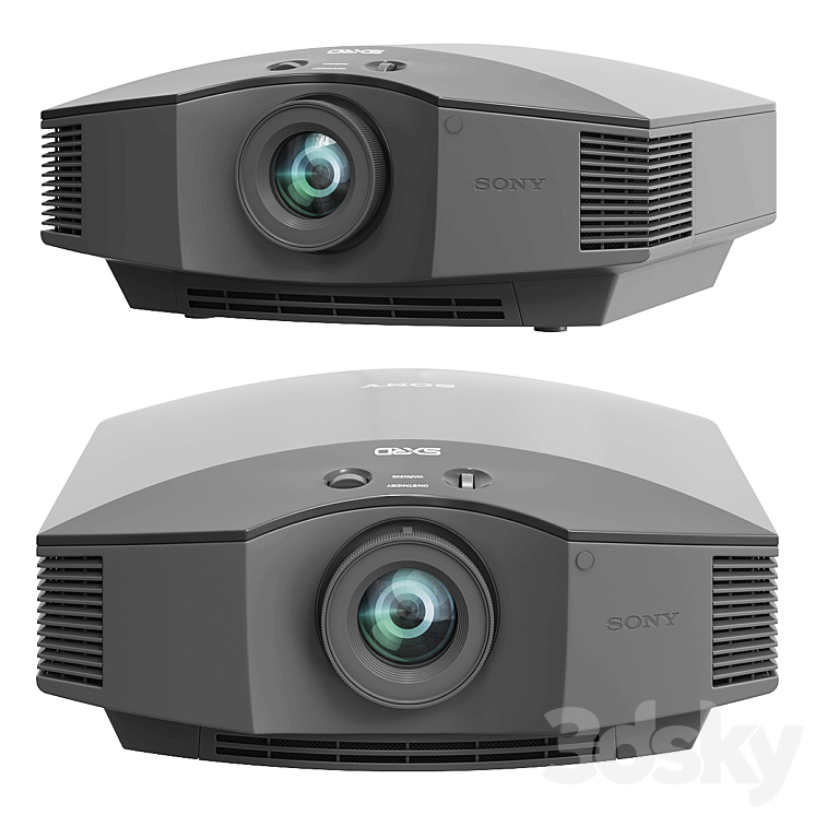 SONY VPL HW65 projector 3D Model