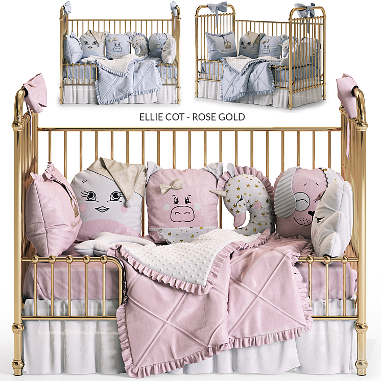 Ellie cot rose gold online
