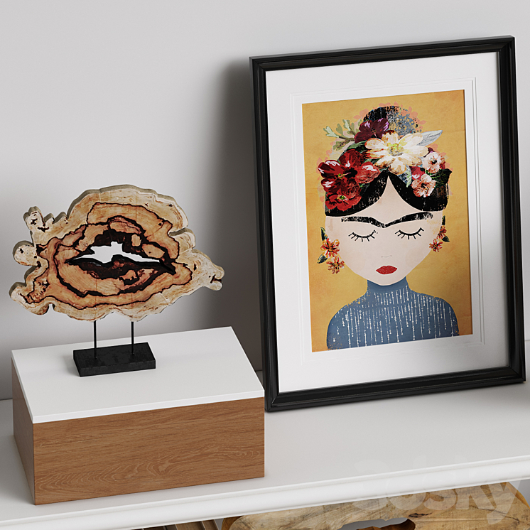 Decor Set 100 3D Model