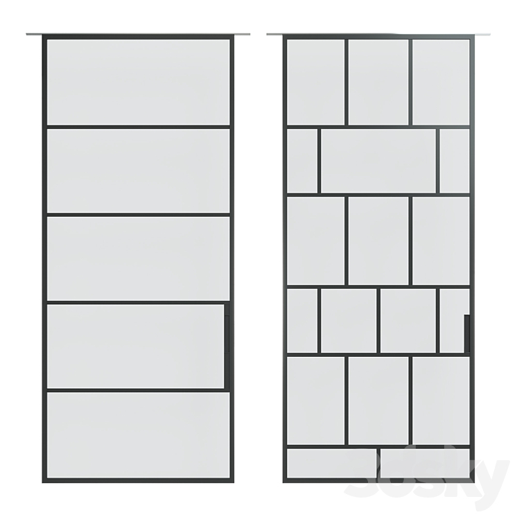 JAP_door_slides 3D Model