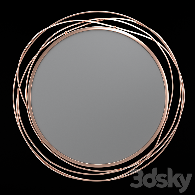 Mirror Helios Rose 3D Model