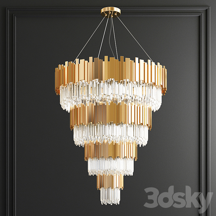 Four Exclusive Chandelier Collection_76 3DS Max Model - thumbnail 2