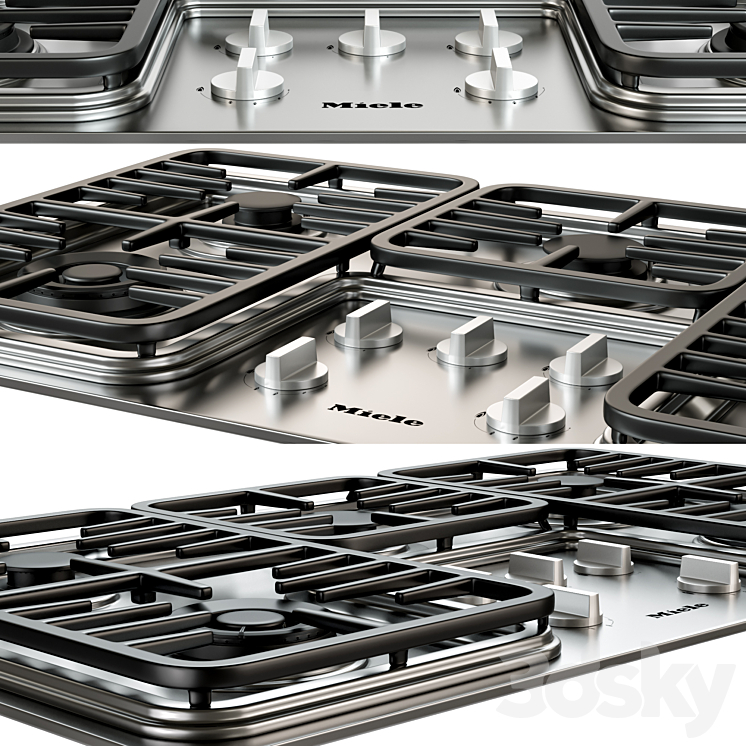 miele appliance collection 3DS Max - thumbnail 2