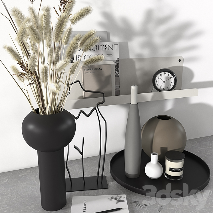 Decorative Set 23 3D Model