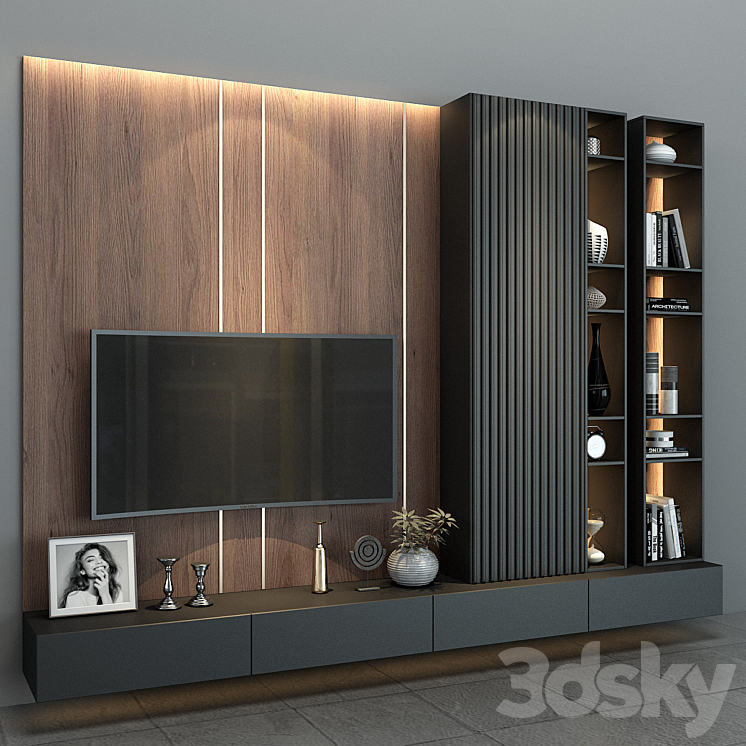 Cabinet Furniture_0117 3DS Max - thumbnail 2