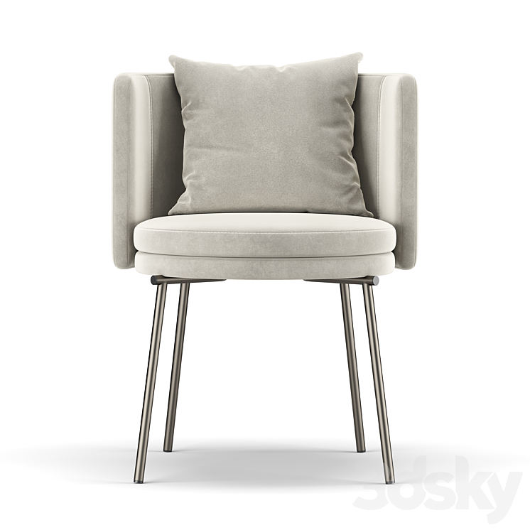 Torii dining chair 3D Model