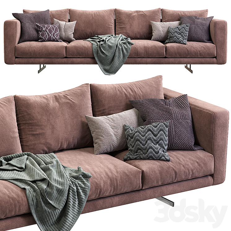 DEE DEE SOFA BY BERTO 3D Model