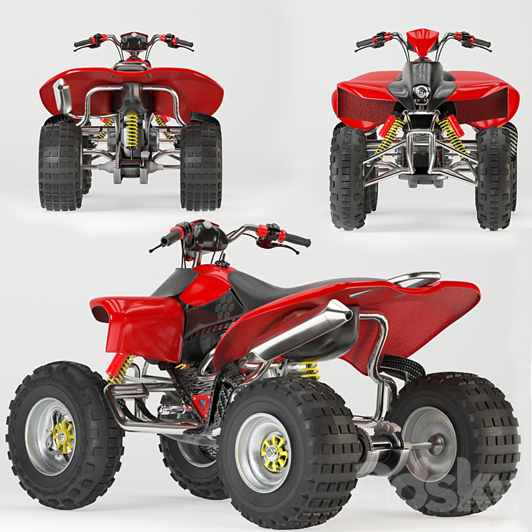 Hondabike 3D Model