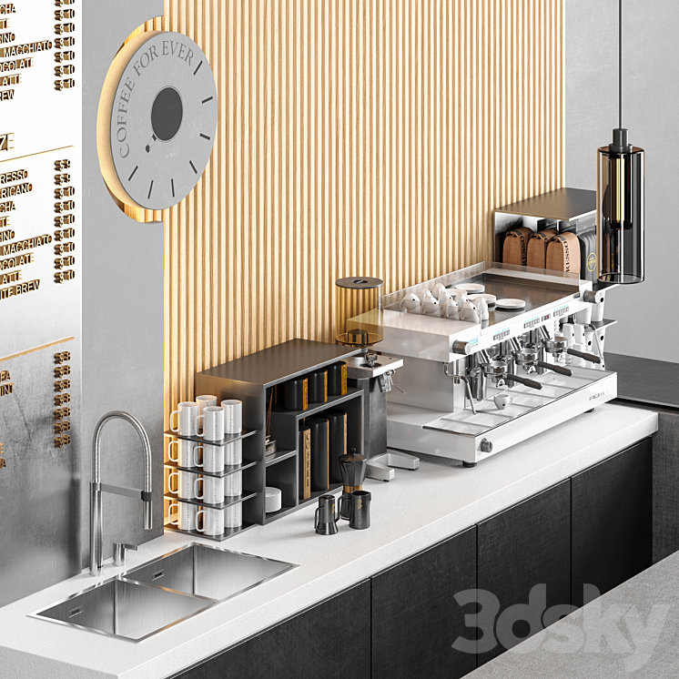 coffee shop 3D Model