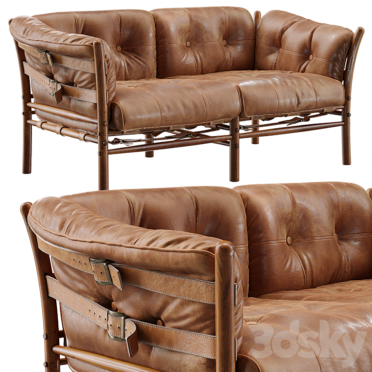 Schalling ARNE NORELL SOFA 3DS Max Model - thumbnail 1