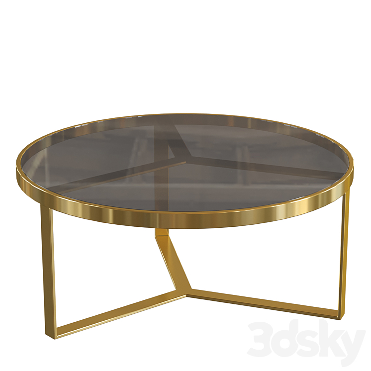 Lehome T354 Coffee Table 3DS Max - thumbnail 1