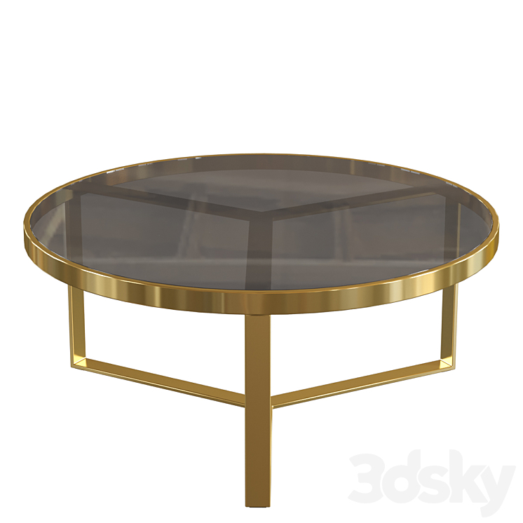 Lehome T354 Coffee Table 3DS Max - thumbnail 2