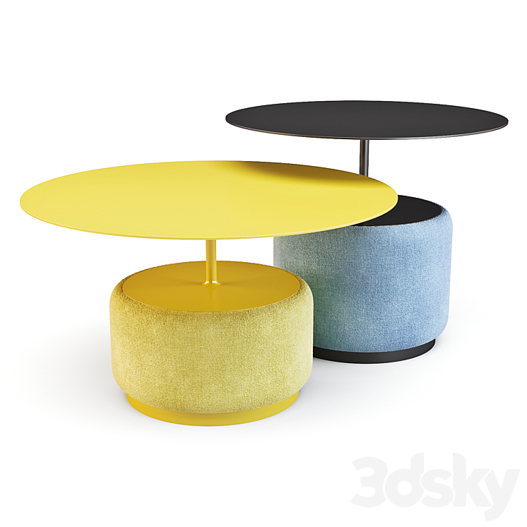 Midj: Bloom – Coffee Tables 3DS Max - thumbnail 2