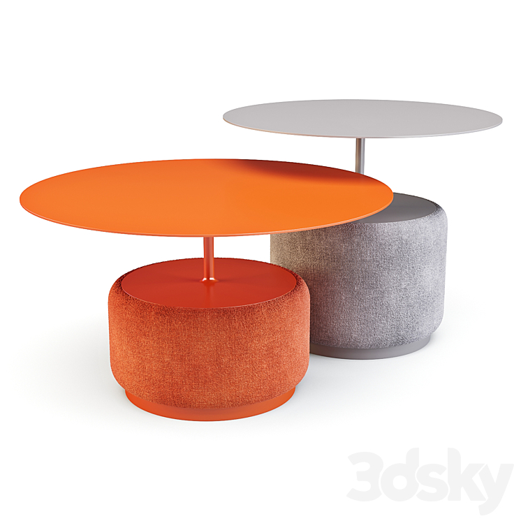 Midj: Bloom – Coffee Tables 3DS Max - thumbnail 1