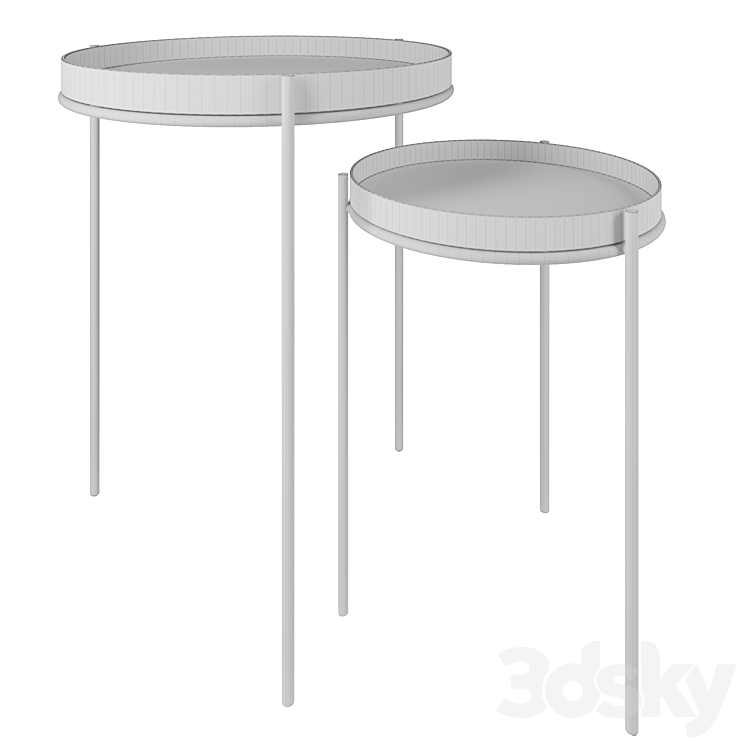 Picabea coffee table 3DS Max - thumbnail 2