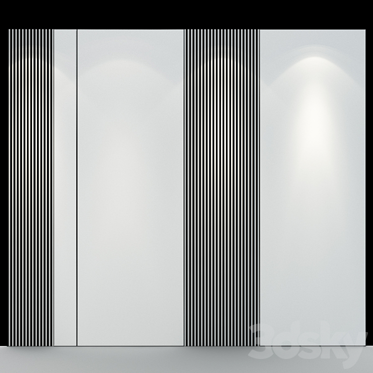 Wall Panel No.116 3D Model